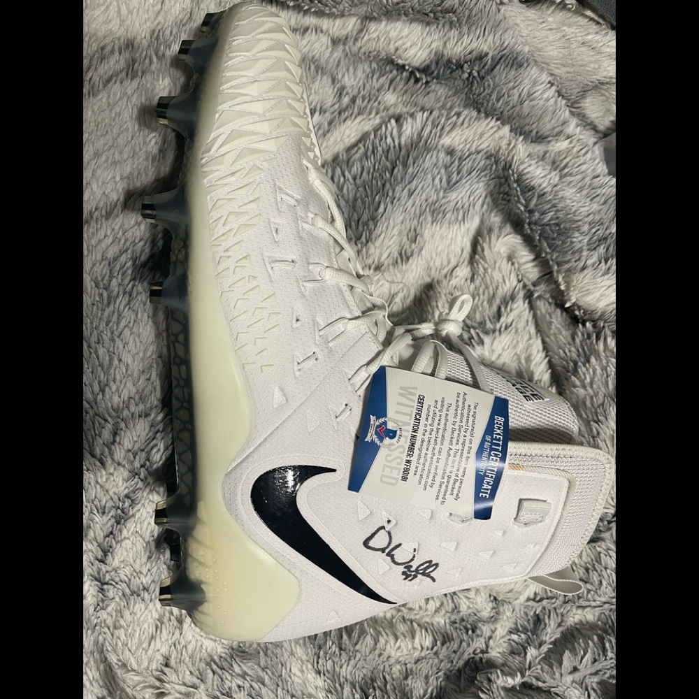 Signed cleat
